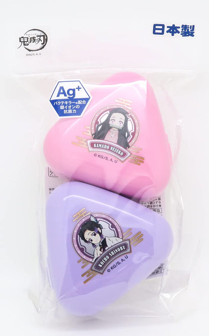 OSK Demon Slayer: Kimetsu No Yaiba Onigiri Case Set 2 Pcs : Nezuko & Shinobu- Japan Figure Store - #1 Bring To You The Best Japanese Goods