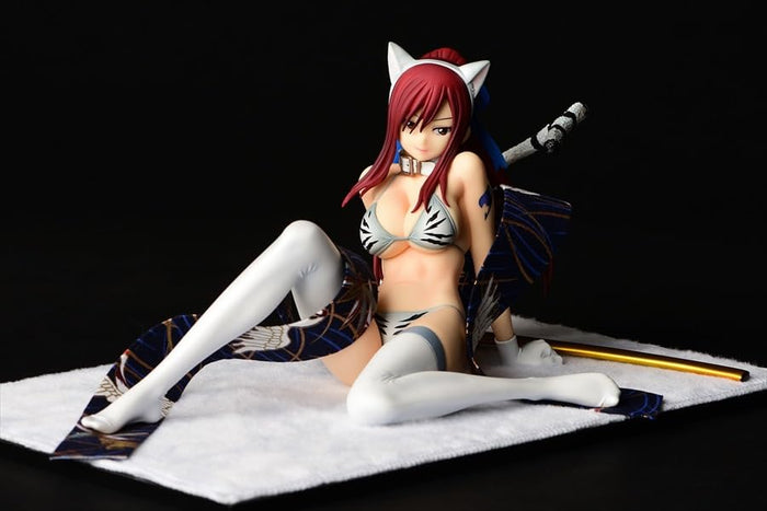 Orcatoys Fairy Tail Erza Scarlet Shiro 1/6 PVC Figure 250mm- Japan Figure Store - #1 Bring To You The Best Japanese Goods