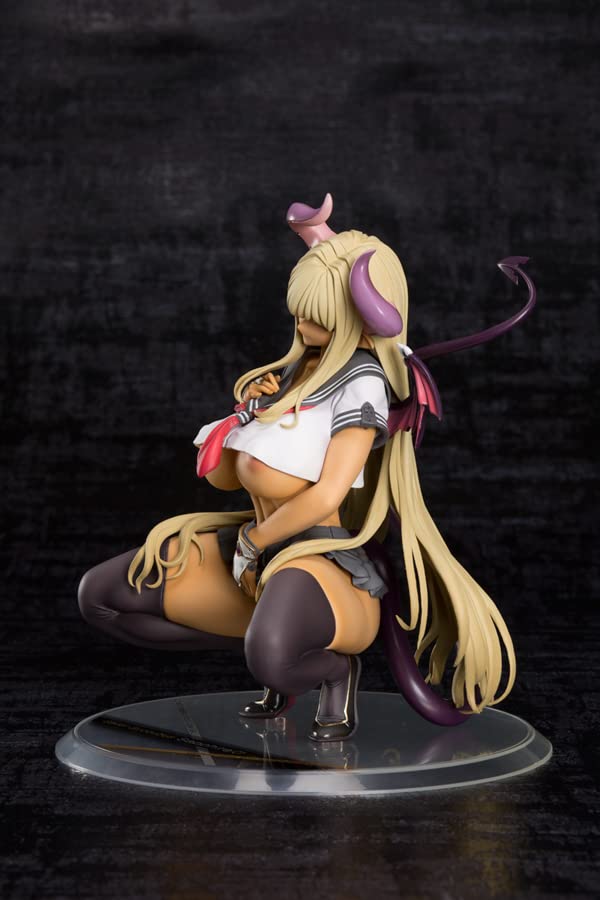 Orchidseed Sailor Succubus Sapphire Poison Black Comic Unreal Vol.33 Cover Gal Pvc Figure By Mogudan 1/6 Scale- Japan Figure Store - #1 Bring To You The Best Japanese Goods