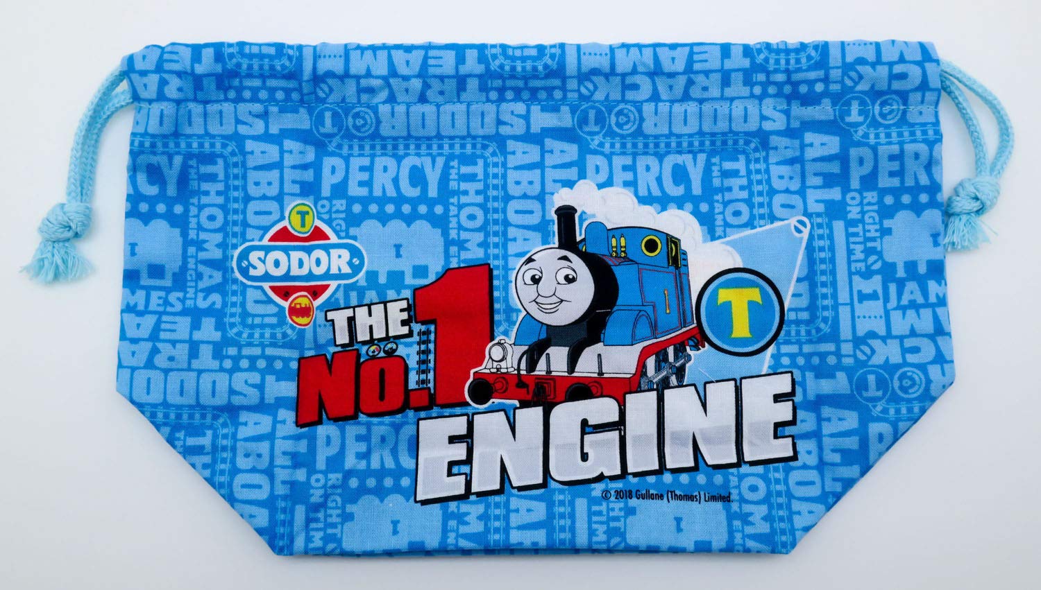 Thomas The Tank Engine Drawstring Lunch Bag- Japan Figure Store - #1 Bring To You The Best Japanese Goods