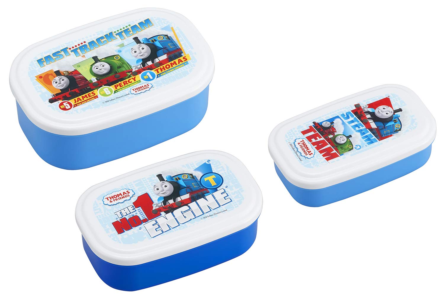 Thomas The Tank Engine Lunch Lunch Container Set 3 Pcs- Japan Figure Store - #1 Bring To You The Best Japanese Goods