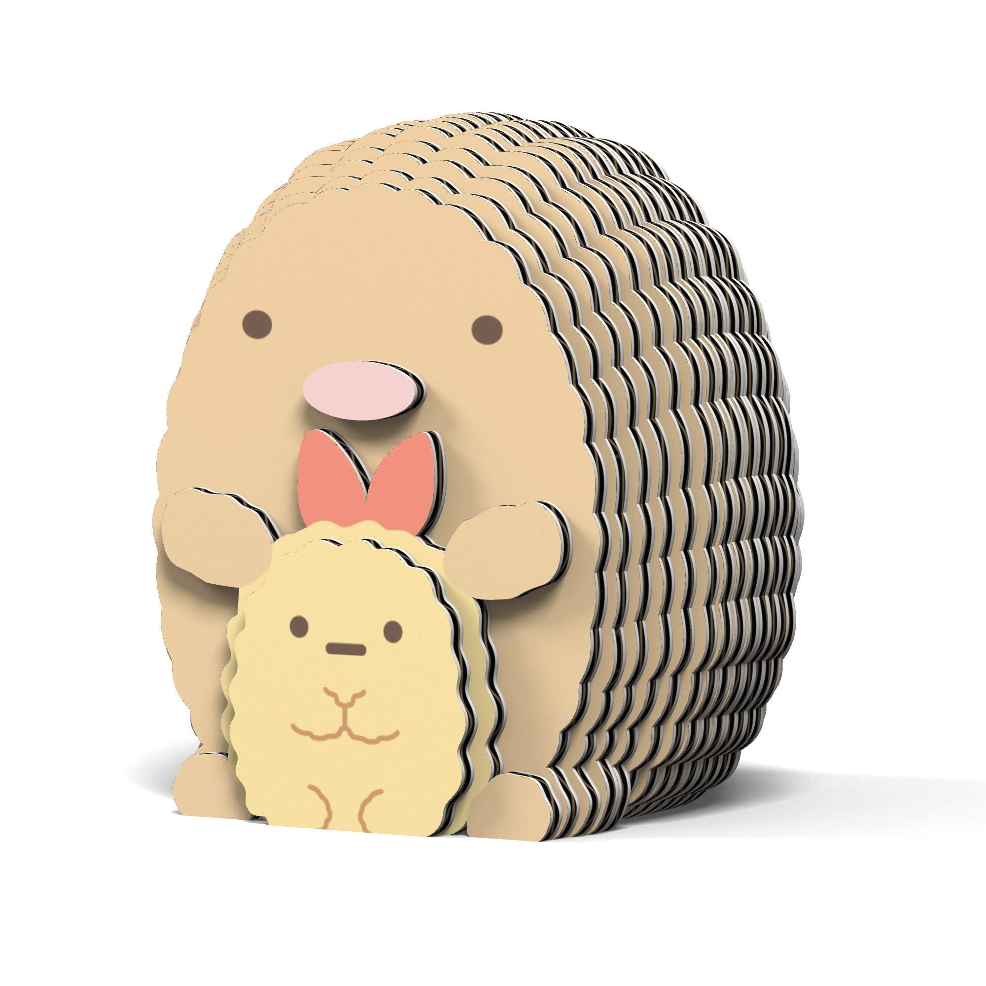 A-ZONE Eugy Sumikko Gurashi Tonkatsu & Ebifurai No Shippo 3D Cardboard Model Kit- Japan Figure Store - #1 Bring To You The Best Japanese Goods