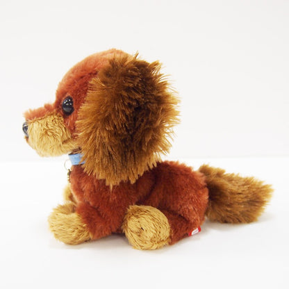 SUNLEMON Plush Doll Pups! Miniature Dachshund Brown Size S Tjn- Japan Figure Store - #1 Bring To You The Best Japanese Goods