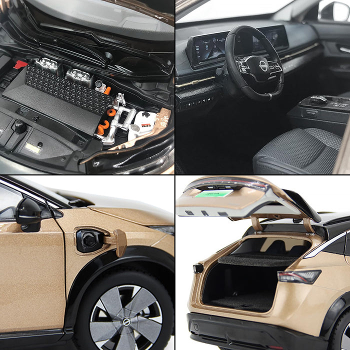 Paudi Model 1/18 Ariya Nissan 2022 Diecast Gold- Japan Figure Store - #1 Bring To You The Best Japanese Goods