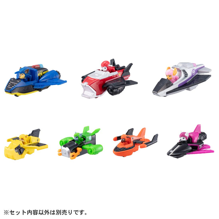 Takara Tomy Paw Patrol Chase Diecast Stealth Jet Vehicle Toy- Japan Figure Store - #1 Bring To You The Best Japanese Goods