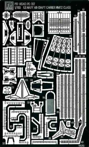 Pe187 For Pit Road Aircraft Carrier Nimitz Class- Japan Figure Store - #1 Bring To You The Best Japanese Goods