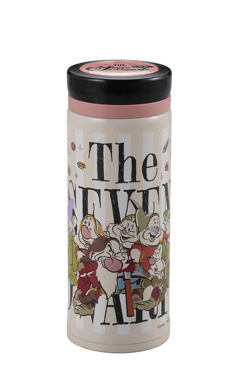PEARL METAL Disney Lightweight Slim Personal Bottle 350Ml The Seven Dwarfs Stripe- Japan Figure Store - #1 Bring To You The Best Japanese Goods