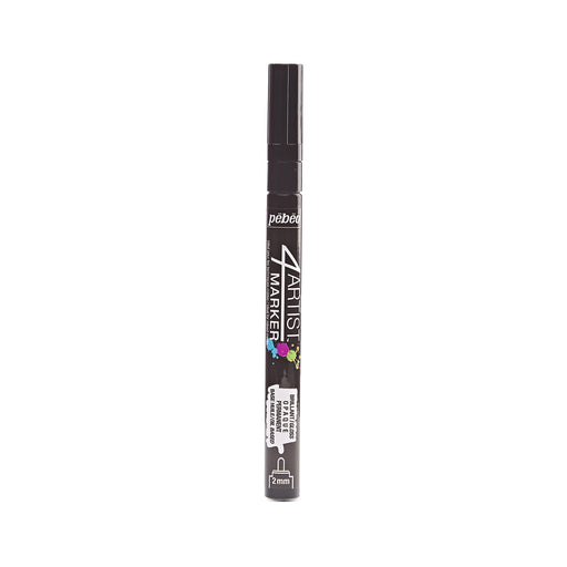 GAIANOTES Gpm00248 Opaque 4 Artist Marker 2Mm Black Hobby Tools- Japan Figure Store - #1 Bring To You The Best Japanese Goods