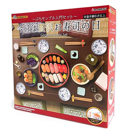 RE-MENT Petit Sample Today Is Luxury Sushi Day Starter Set- Japan Figure Store - #1 Bring To You The Best Japanese Goods