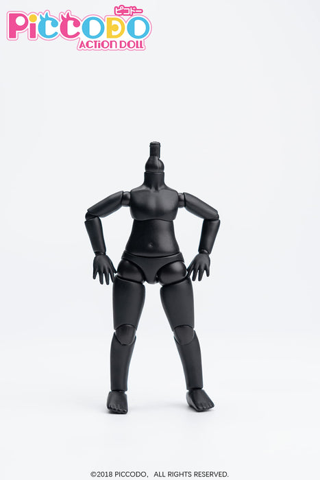 Genesis Piccodo Body8 Plus Deformed Doll Body D003Pb Pure Black - Made In Japan- Japan Figure Store - #1 Bring To You The Best Japanese Goods