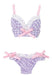 AZONE Pic313-Lvd 1/12 Picco Neemo Gingham Bra And Panty Set Lavender- Japan Figure Store - #1 Bring To You The Best Japanese Goods