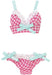 AZONE Pic313-Pnk 1/12 Picco Neemo Gingham Bra And Panty Set Pink- Japan Figure Store - #1 Bring To You The Best Japanese Goods