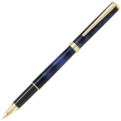 Pilot Cavalier Fine Fountain Pen Black & Blue Fcan-5Sr-Blf - Made In Japan- Japan Figure Store - #1 Bring To You The Best Japanese Goods