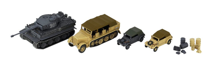 PIT-ROAD 1/144 Ww2 German Army Military Vehicles Set2 Plastic Model- Japan Figure Store - #1 Bring To You The Best Japanese Goods