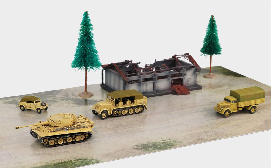 PIT-ROAD 1/144 German Troops On The Eve Of The Kursk War Plastic Model- Japan Figure Store - #1 Bring To You The Best Japanese Goods