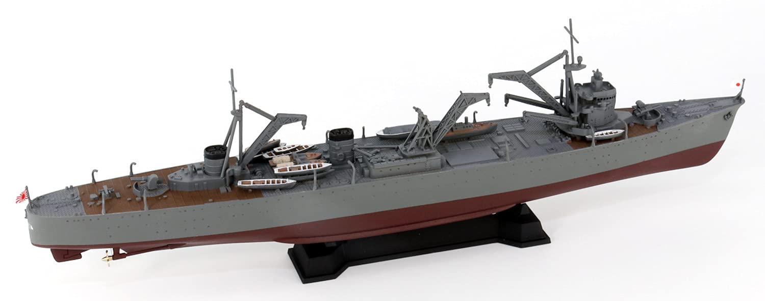 Pit Road Ijn Repair Ship Akashi 1/700 Japanese Military Scale Ship Plastic Model- Japan Figure Store - #1 Bring To You The Best Japanese Goods