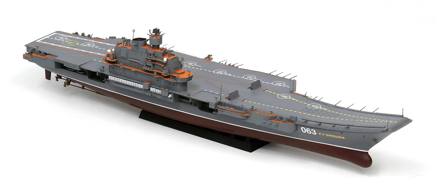 Pit Road 1/700 Skywave Series Russian Navy Aircraft Carrier Admiral Kuznetsov Plastic Model M51- Japan Figure Store - #1 Bring To You The Best Japanese Goods