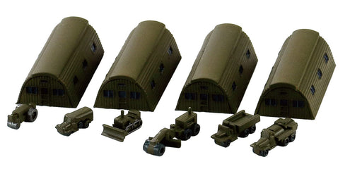 PIT-ROAD Skywave 1/700 Wwii U.S. Army Vehicles & Simple Dormitory Set Plastic Model- Japan Figure Store - #1 Bring To You The Best Japanese Goods
