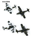 PIT-ROAD 1/700 Ww2 Luftwaffe Aircraft Set4 Plastic Model- Japan Figure Store - #1 Bring To You The Best Japanese Goods