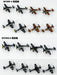 PIT-ROAD 1/700 Ww2 Luftwaffe Aircraft Set4 Plastic Model- Japan Figure Store - #1 Bring To You The Best Japanese Goods