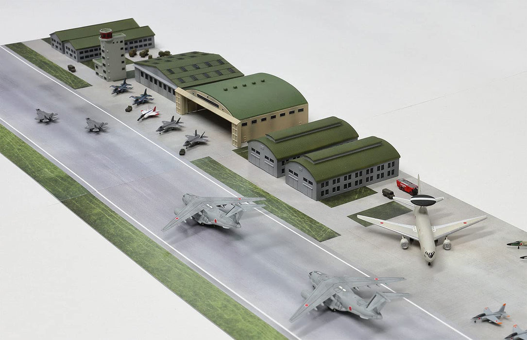 PIT-ROAD Sps Series 1/700 Jasdf Air Base 2 F-35A, F-35B, X-2, C-2, F-2, F-1 / T-2, T-4, E-767 Plastic Model- Japan Figure Store - #1 Bring To You The Best Japanese Goods