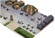 Pit Road 1/700 Sps Series Japanese Navy Air Corps Airfield Scene Paper Base (180Mm X 280Mm 2 Pieces) Plastic Model Sps02- Japan Figure Store - #1 Bring To You The Best Japanese Goods