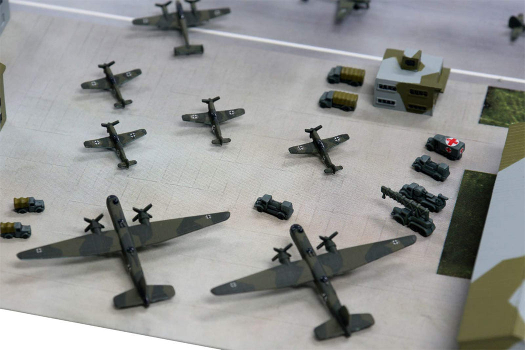 Pit Road WwII Luftwaffe Air Base 1/700 Japanese Military Model Plastic Scale Ship- Japan Figure Store - #1 Bring To You The Best Japanese Goods
