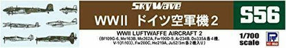 Pit-road 1/700 Sky Wave Series Luftwaffe Aircraft 2 Kit S56- Japan Figure Store - #1 Bring To You The Best Japanese Goods