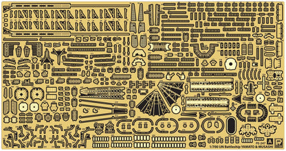 Pit-Road 1/700 Ship Model Grade Up Parts Series Japanese Navy Battleship Yamato Final Time Genuine Grade Up Parts Set Plastic Model Parts Gb7015- Japan Figure Store - #1 Bring To You The Best Japanese Goods