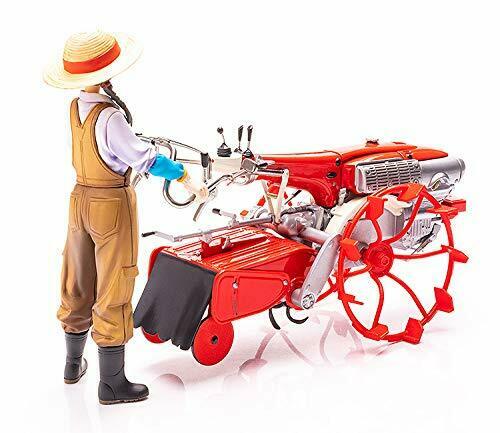 Plamax Mf-28: Minimum Factory Inaho With Honda F90 Tiller Plastic Model- Japan Figure Store - #1 Bring To You The Best Japanese Goods