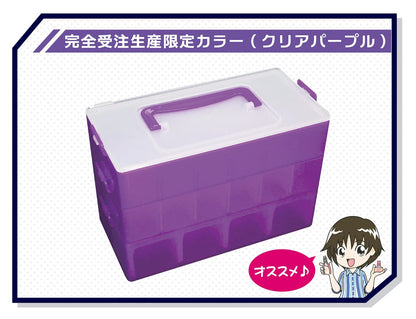 PLAMOKOJO Modeling Container 054 Clear Purple- Japan Figure Store - #1 Bring To You The Best Japanese Goods