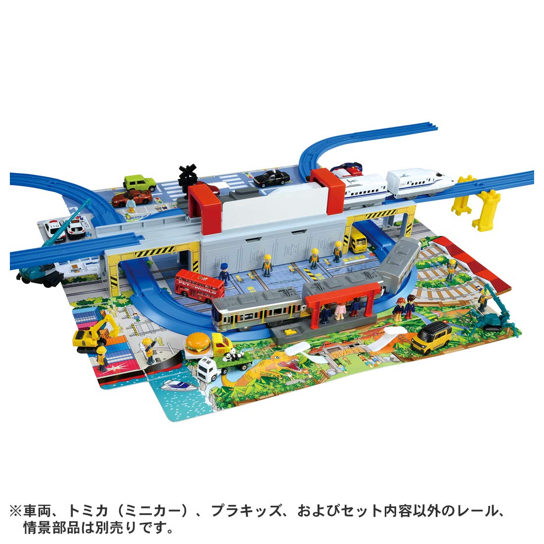 TAKARA TOMY Pla-Rail Tomica And Plarail City Map- Japan Figure Store - #1 Bring To You The Best Japanese Goods