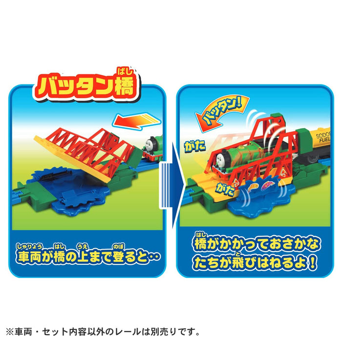 TAKARA TOMY Pla-Rail Thomas & Friends Let'S Go On An Adventure! Exciting Scenery Kit- Japan Figure Store - #1 Bring To You The Best Japanese Goods