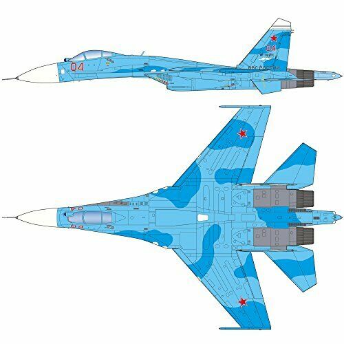 Platz 1/72 Su-27sm2/3 Flanker B 'update' Plastic Model Kit- Japan Figure Store - #1 Bring To You The Best Japanese Goods