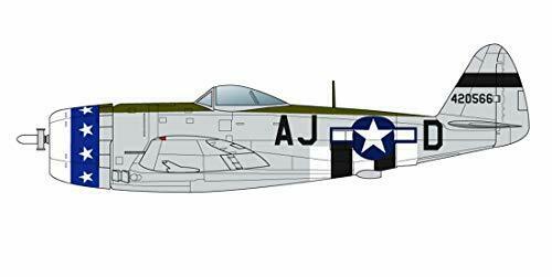 Platz 1/144 U.s. Army P-47d Thunderbolt Bubbletop Set Of 2 Plastic Model- Japan Figure Store - #1 Bring To You The Best Japanese Goods