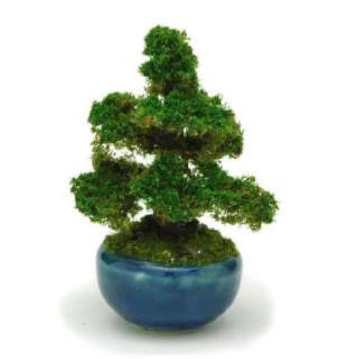 PLATZ Bont03 The Bonsai Maruhachi Cedar Navy Blue 1/12 Scale Finished Model- Japan Figure Store - #1 Bring To You The Best Japanese Goods