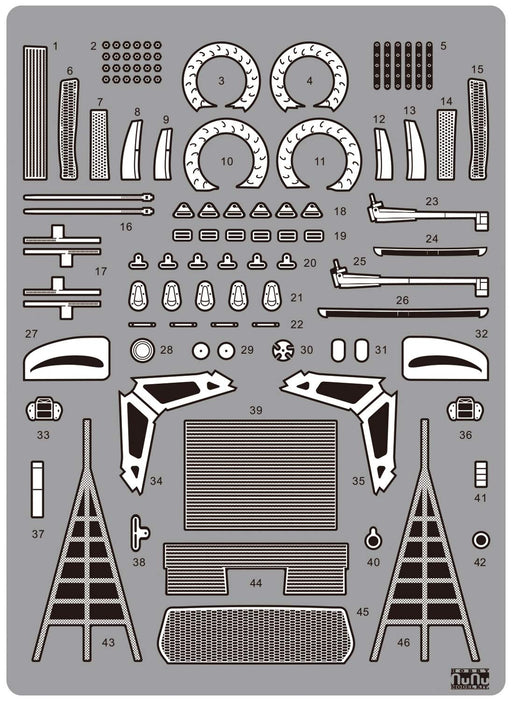 PLATZ Ne24003 Nunu Racing Series Bmw M6 Gt3 2016 Gt Series Europe Monza 1/24- Japan Figure Store - #1 Bring To You The Best Japanese Goods