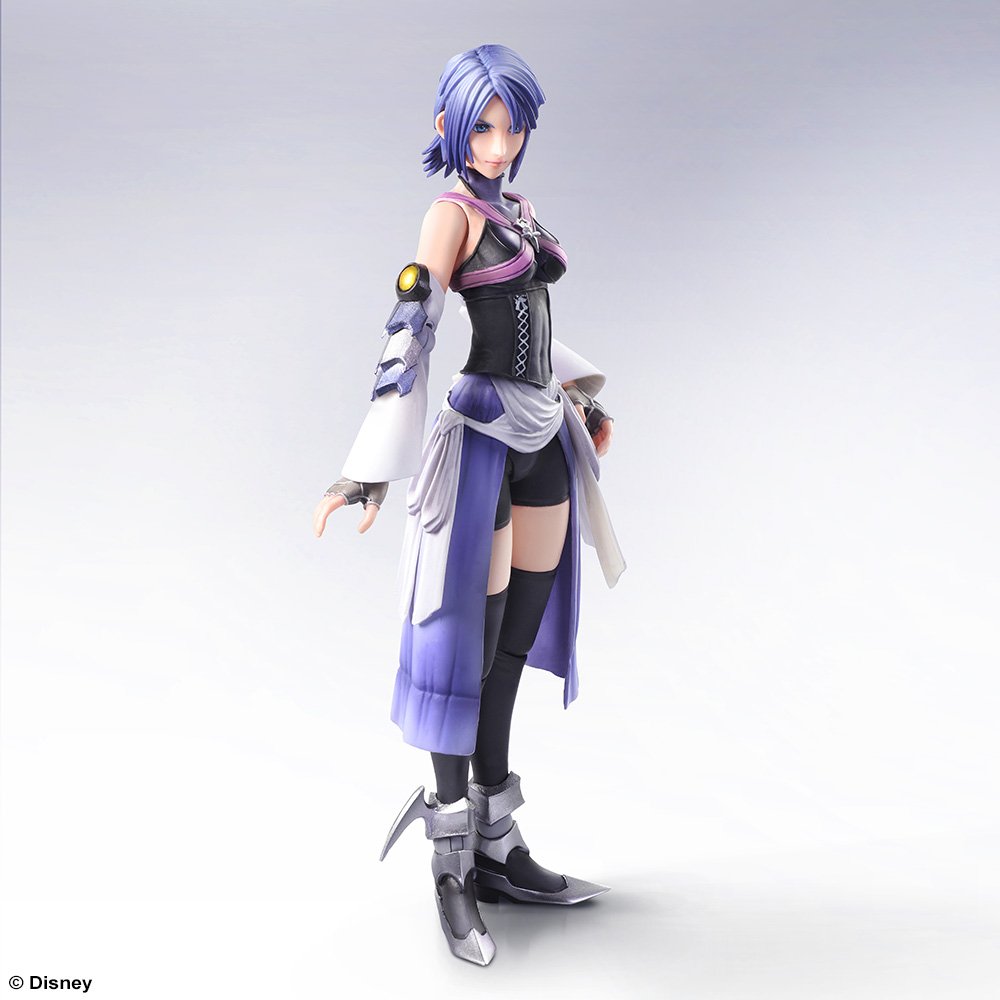 Play Arts Kai Kingdom Hearts 0.2 Birth By Sleep -A Fragmentary Passage- Aqua Painted Movable Figure- Japan Figure Store - #1 Bring To You The Best Japanese Goods