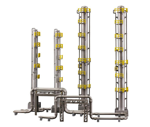 PLUM Plastic Kit Pp080 Industrial Area B Distillation Tower Non-Scale- Japan Figure Store - #1 Bring To You The Best Japanese Goods