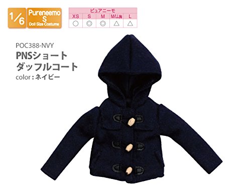 AZONE Poc388-Nvy Pns Short Duffle Coat Navy- Japan Figure Store - #1 Bring To You The Best Japanese Goods