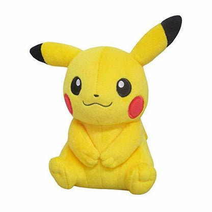 Pokemon All Star Collection Pikachu Female S Plush Doll Stuffed Toy- Japan Figure Store - #1 Bring To You The Best Japanese Goods