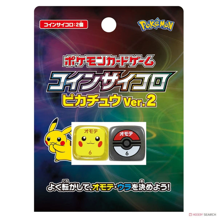 Pokemon Card Game Coin Dice Pikachu Ver.2- Japan Figure Store - #1 Bring To You The Best Japanese Goods