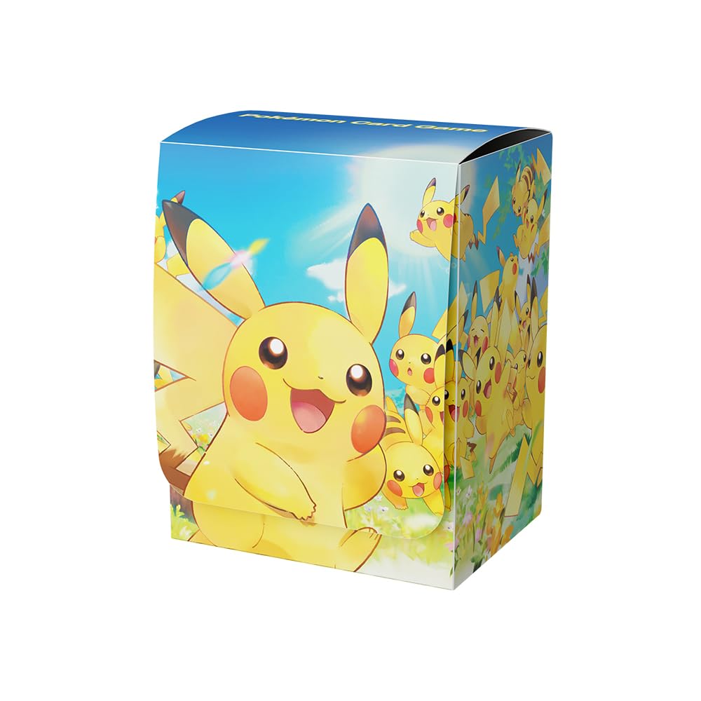 Pokémon Card Game Pikachu Deck Case Large Gathering - Made In Japan- Japan Figure Store - #1 Bring To You The Best Japanese Goods