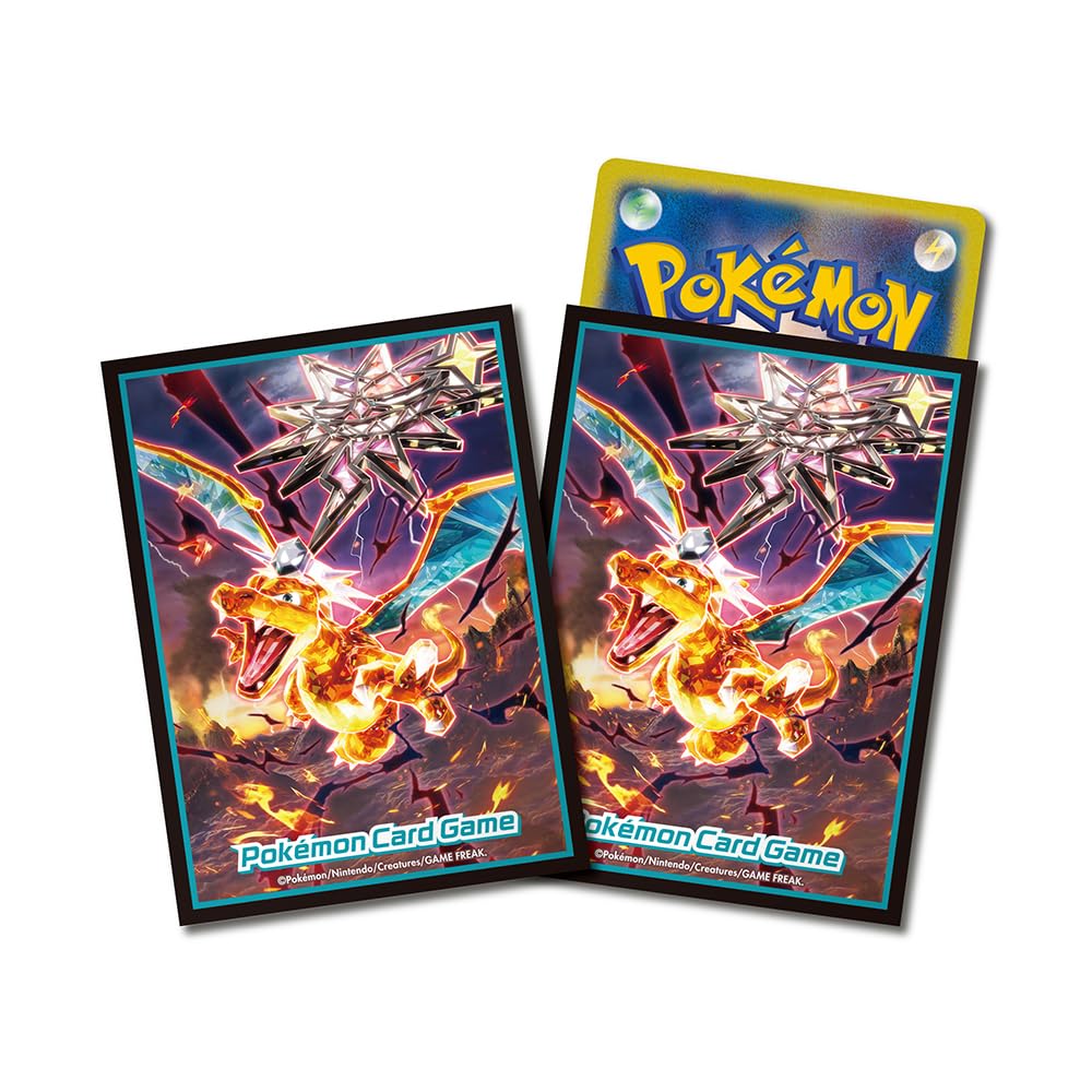 Pokémon Card Game Deck Shield Premium Evil Terrastal Charizard - Japan- Japan Figure Store - #1 Bring To You The Best Japanese Goods