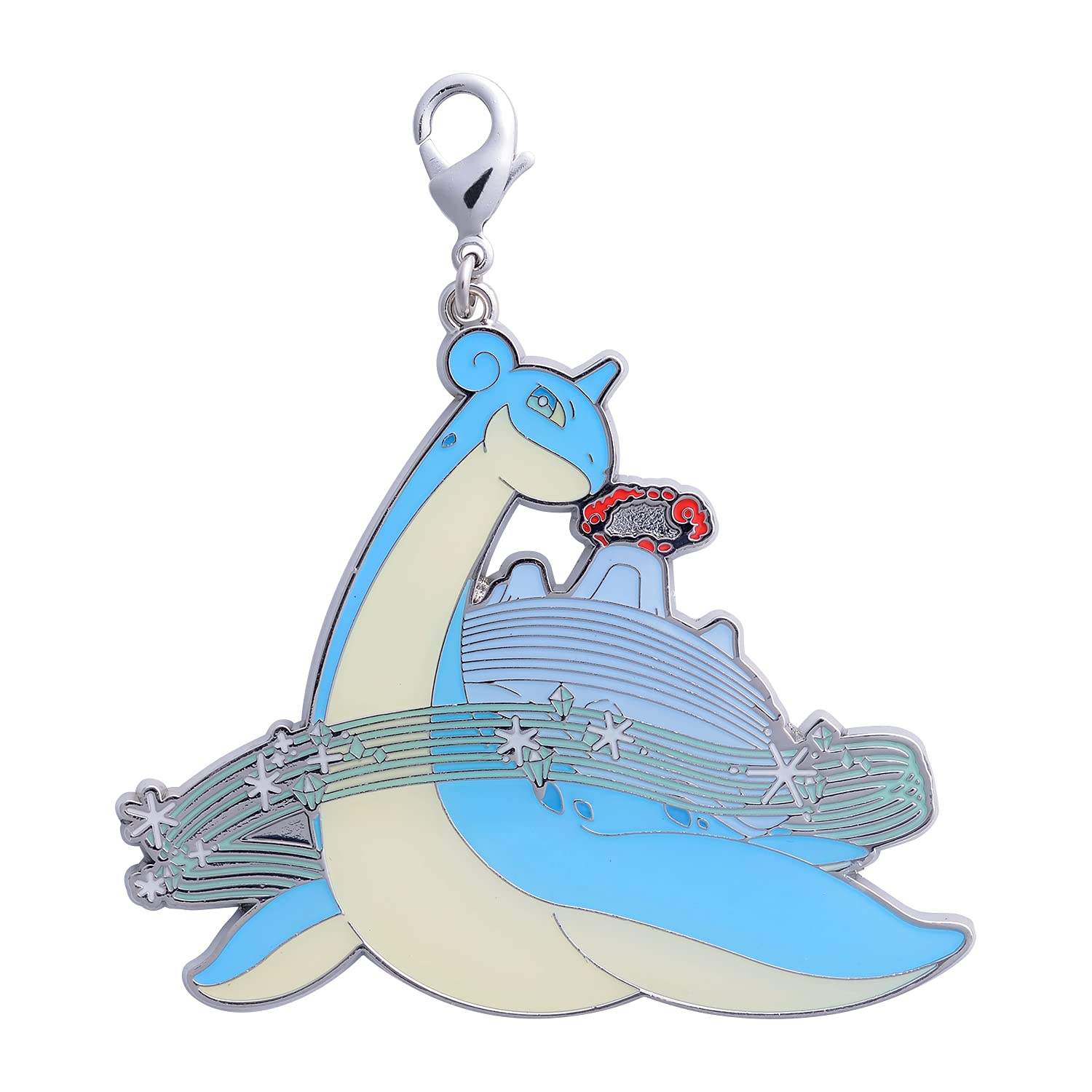 POKEMON CENTER ORIGINAL Keychain Gigantamax Lapras- Japan Figure Store - #1 Bring To You The Best Japanese Goods