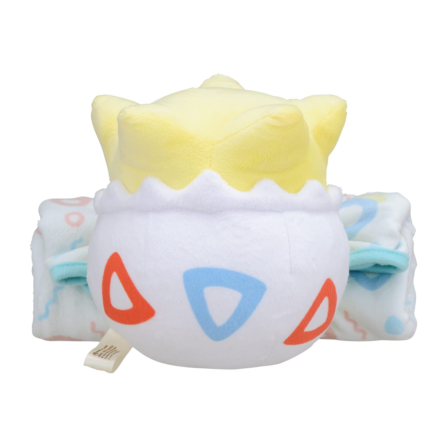 Pokemon Center Original Mini Blanket With Plush Mascot Togepi Everyday Happiness- Japan Figure Store - #1 Bring To You The Best Japanese Goods