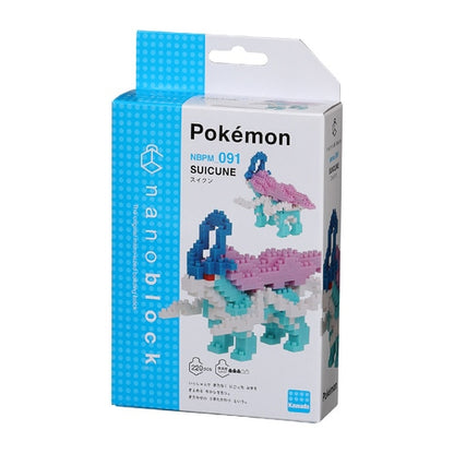 Pokemon Center Original Nanoblock Suicune Japan Figure 4972825221679