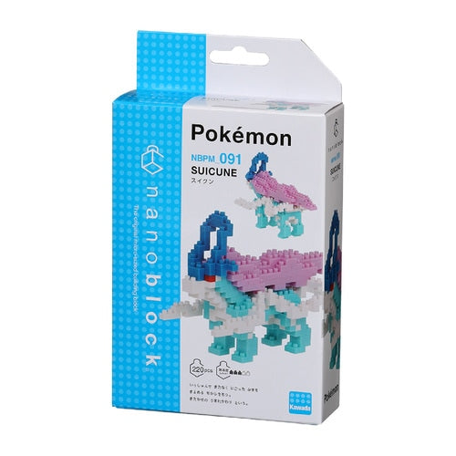 Pokemon Center Original Nanoblock Suicune Japan Figure 4972825221679