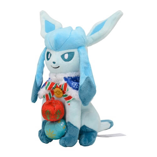 Pokemon Center Original Plush Glaceon Pokémon Christmas In The Sea Japan Figure 4521329336183 1