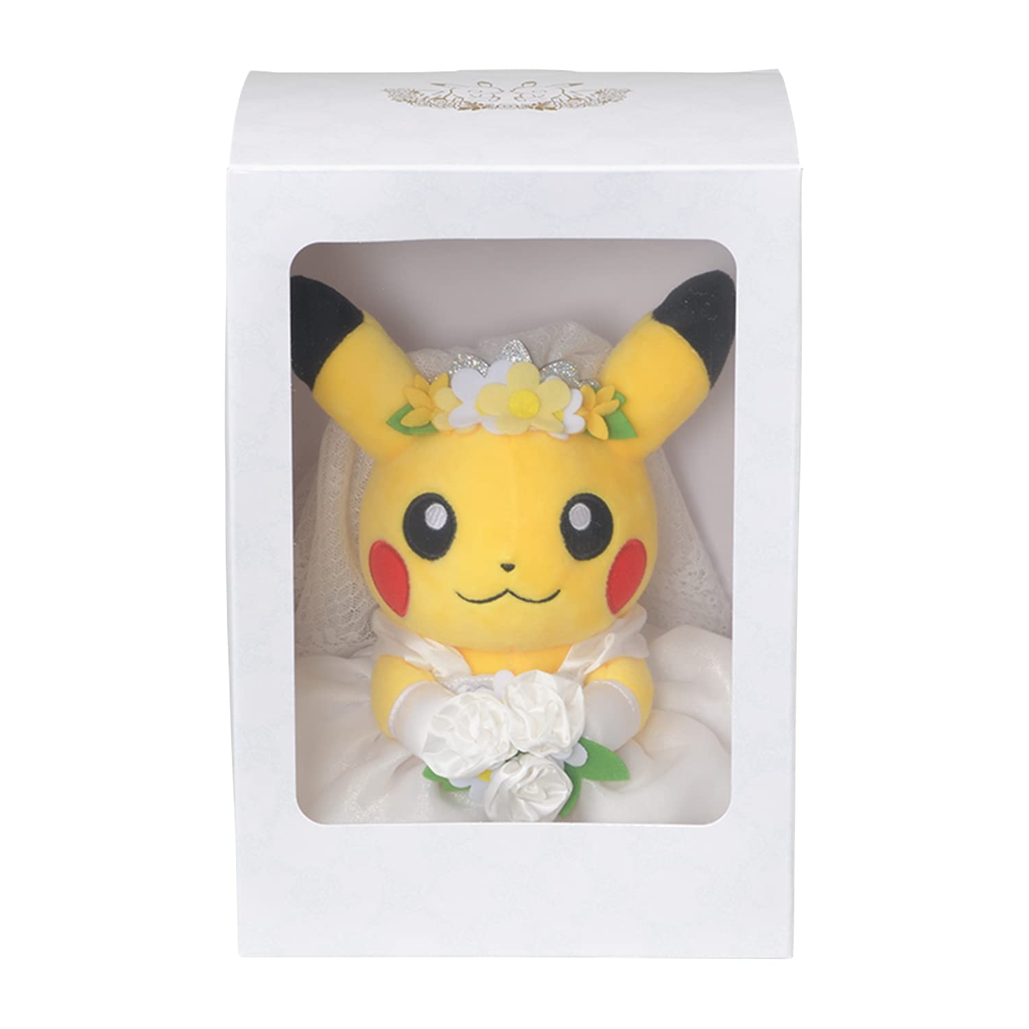 Pokemon Center Original Plush Toy Pikachu Female Figure Pokémon Garden Wedding- Japan Figure Store - #1 Bring To You The Best Japanese Goods